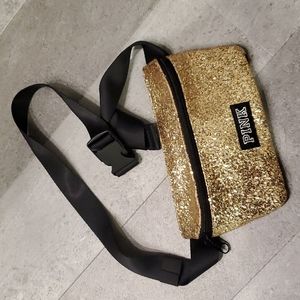 Sold PINK belt bag, fanny pack, festival bag